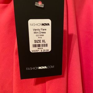 Vanity Flare Mini Dress